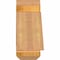 Ekena Millwork Bellingham Rough Sawn Timber Gable Bracket, Western Red Cedar, 48"W x 12"H x 6"D x 6"F, 6/12 Pitch GBW048X12X0606BEL00RWR - alternate 4